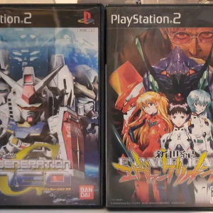 SD Gundam G Generation Neo + Neon Genesis Evangelion Jap PS2